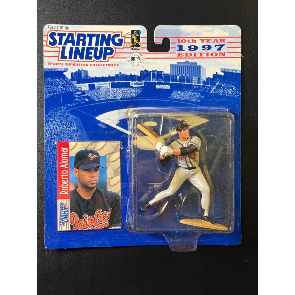 Roberto Alomar Baltimore Orioles 1997 Starting Lineup Figure Kenner 10th Edition